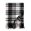New Thickened Scarf Korean Sweet Warm Imitation Cashmere Scarf Plaid Shawl Student Scarf Women