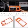 Car Center Console Navigation Panel Trim Cover Compatible with Ford Maverick 2022 Car Dashboard Center Console Multimedia Navigation GPS Panel Trim
