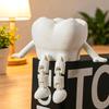 3D Printed Articulated Teeth Figurine, Movable Joints Tooth Model, Funny Dental Decor For Desk, Dentist Office Gift
