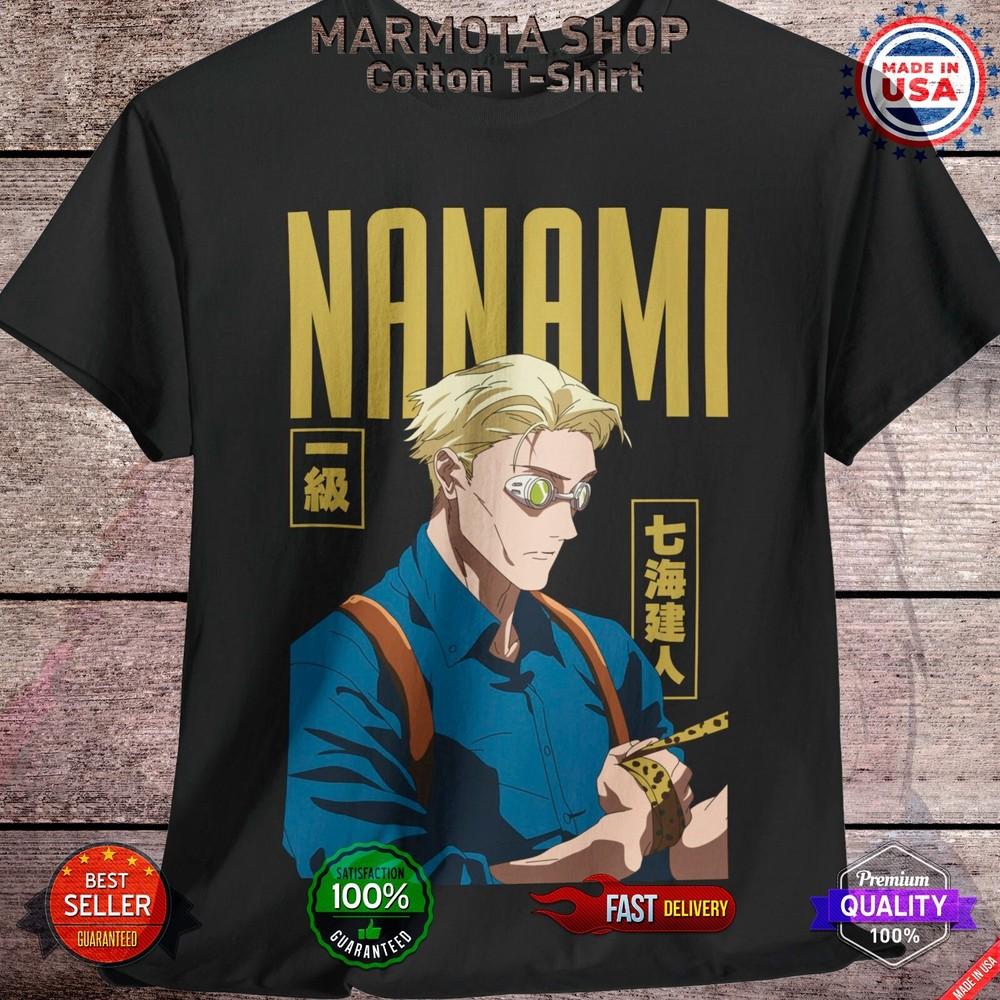 

Nanami Kento Jujutsu Kaisen T-Shirt Gojo Satoru Anime Japanese Tee Shirt JJK 2XL