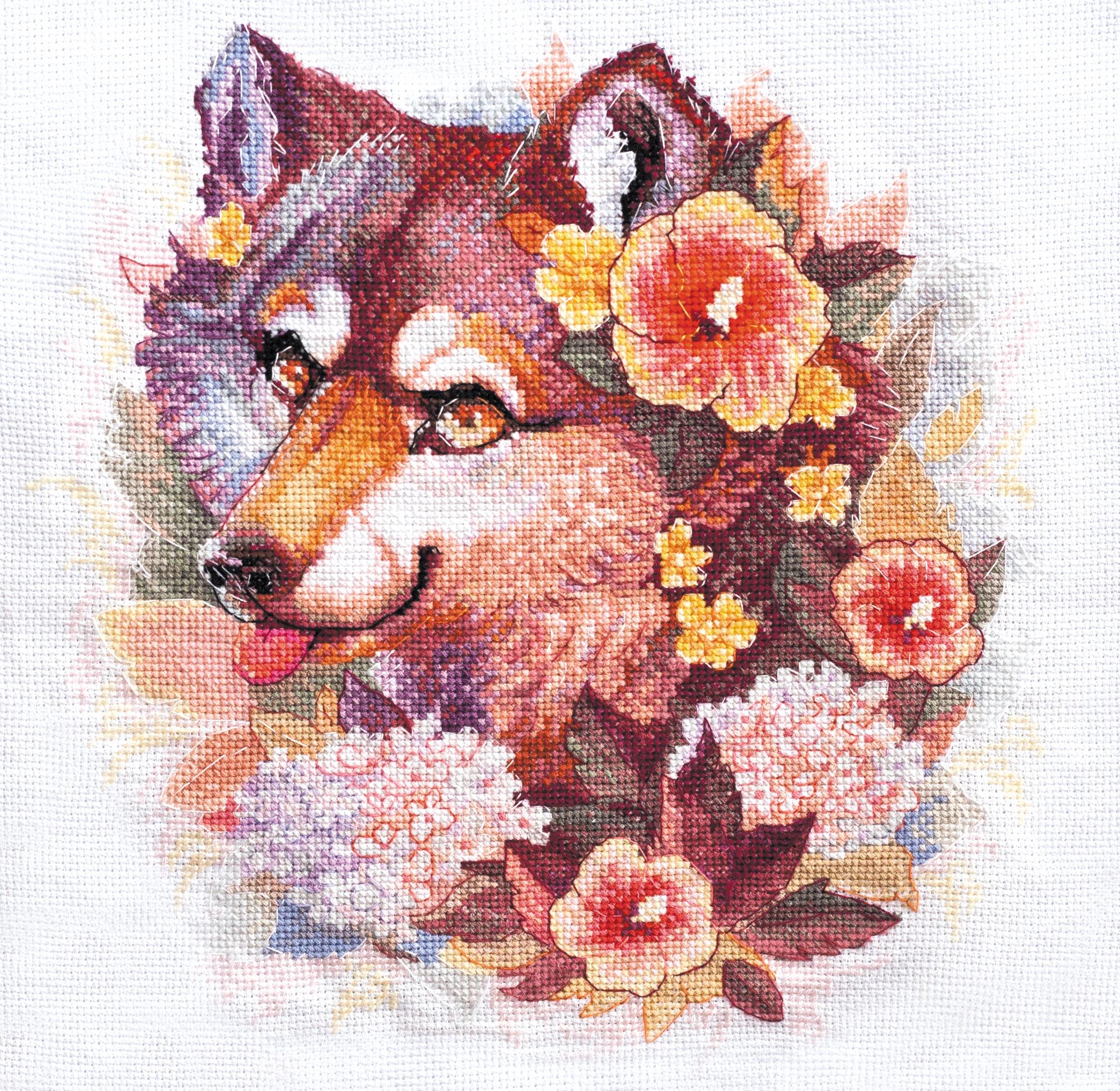 

Набір для вишивання хрестиком Абріс Арт 30*30cm Тварини Lucky 300*300mm