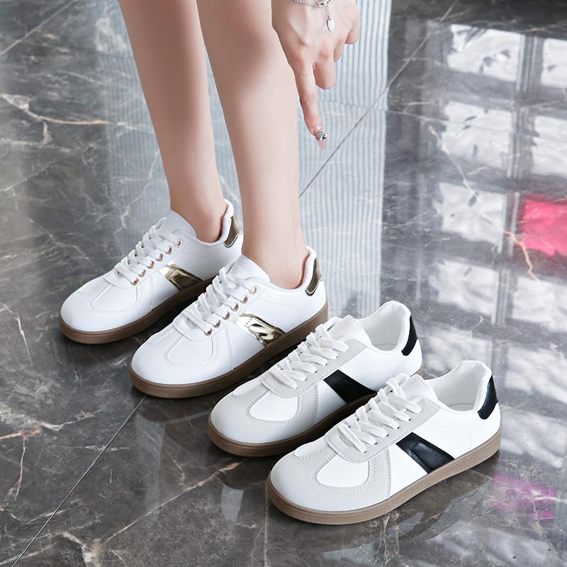 Germany Training Shoes Running Womens Graffiti Suede Outdoor Casual Sneaker Retro WoMens Leather Flats