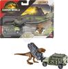 Dinosaur Transporter Jurassic World Voiture Ou Camion Jouet et 1Ou 2 Peuvent Dematchbox, Mini-Dinosaurs (Les Modèles Varier)