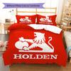 Biancheria da letto con motivo Holden, Set piumone Copripiumone Federa Regalo di compleanno per la casa (1 * copripiumino + 2 * federa, senza nucleo)