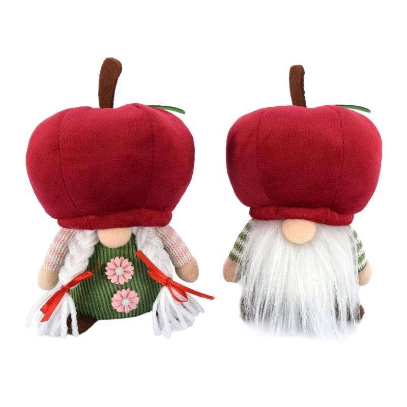 Handmade Plushes RedApple Gnome Ornaments Party Decorations Ornaments Supplies for Bedroom Dormitory Decorations