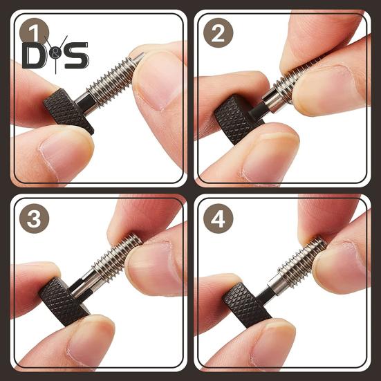 1 Stück/1 Satz Packout-Griff-Schnellspannstifte, rostfrei, korrosionsbeständig, einziehbarer Federkolben, Schnellspann-Verriegelungsstifte