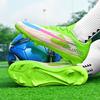 New Men Football Boots Outdoor Breathable Training Adult Cleats Soccer Shoes Sport Match Boys Non Slip Long Spikes Comfortable