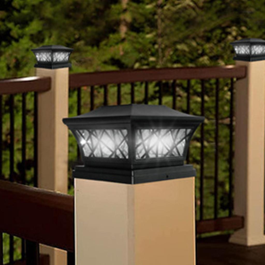 Outdoor Solar Post Lights, Outdoor Fence Post Solar Lights, Solar Decks Fence Post Lights