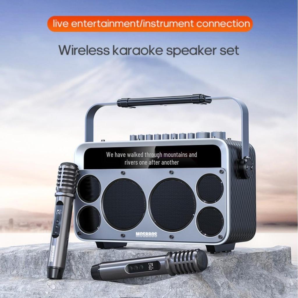 High-Power 150W KTV Speaker with Sound Card for Live Broadcast & Dance