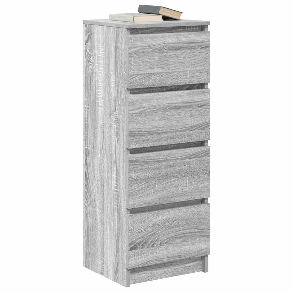 Sideboard Gray Sonoma 37.5 x 35 x 99 cm Particleboard