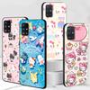 Hello Kitty Kawaii KT Cat Case for Samsung Galaxy S23 S10e S10 S21 FE S22 S9 S24 Ultra S20 Plus Soft Black TPU Phone Cover