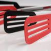 9/12 Inch Spatula Tongs with Stand Red Cooking Tongs Slotted Silicone Tongs for Kitchen Grilling BBQ Buffet Serving