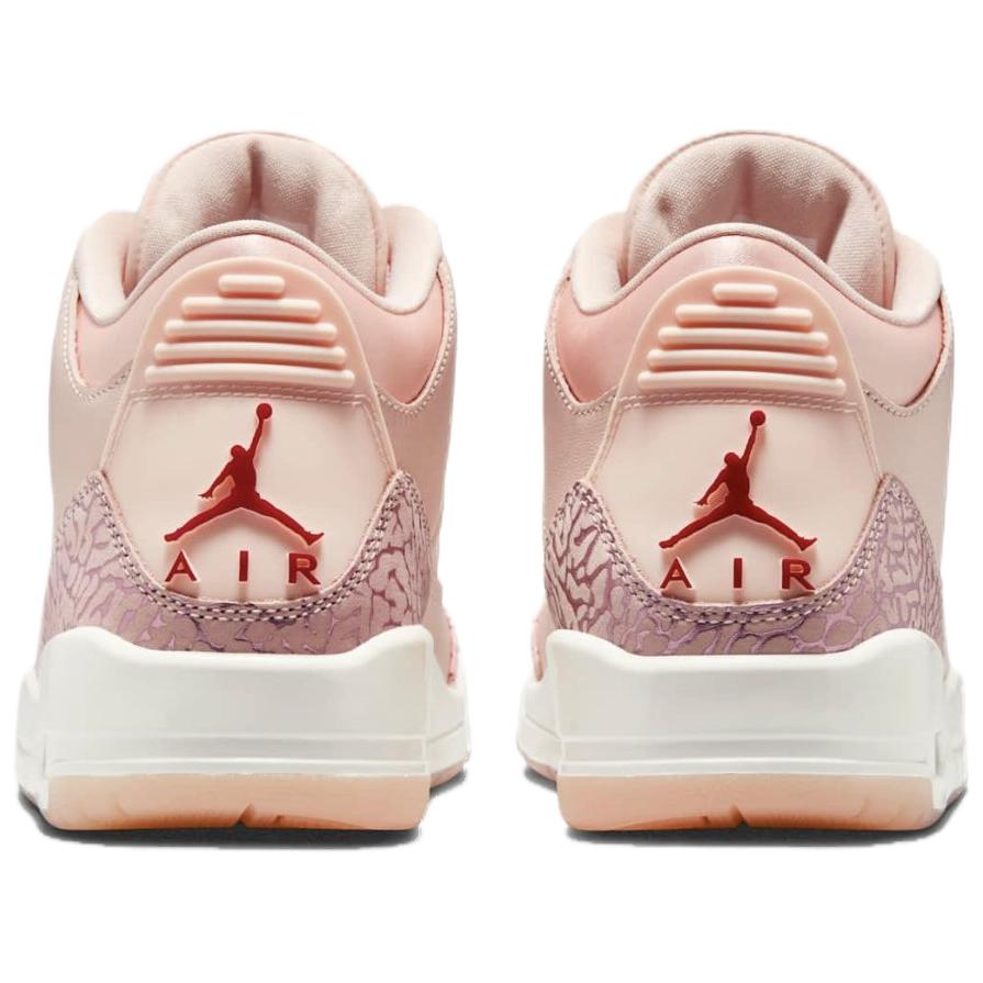 Air Jordan 3 Retro Pasilepinkite Moteriški Kedai Rožiniai Washed-Coral Sportiškai Raudoni HJ0178-600