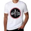 Old distortion T-Shirt Classic Crew Neck Cotton T-Shirt