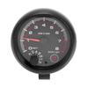 Shkalacar 3.75" Autogage Tachometer - Universal Car Gauge With White Inter Shift Light 0-8000 RPM - Black and White Light Instrument for 12V Petrol