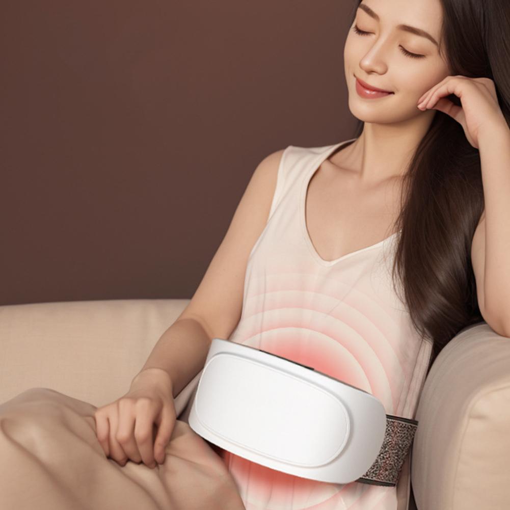 Electric Abdominal Massager Relieves Discomfort Stomach Massager 2 Level Belly Cellulite Massager Automatic for Flattening Belly