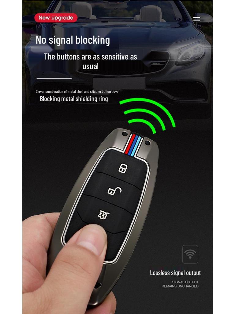 BYD Song Plus Han Qin Pro Car Key Case - Stylish Protection and Decoration