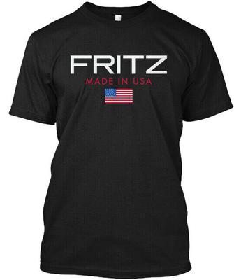 Tricou unisex Fritz Made In Usa