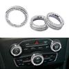 DIYSMART for Dodge Charger Accessories Bling AC Knob Covers Interior Decor for Challenger Chrysler 300 300S RAM 1500 2500 3500