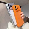 New Candy Color Clear Large Window Case for For Iphone 17 16 1 Pro Max Camera Protection Shockproof Transparent Acrylic Hard Cover
