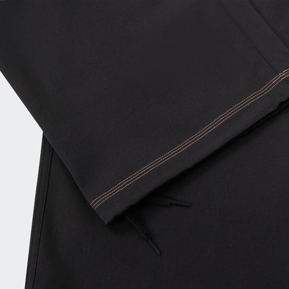 adidas Originals Three Stripe Logo Loose Knit Sports Pants Men Pants Black IY5376