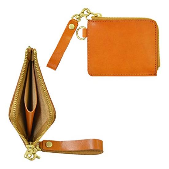 LF COIN CASE WALLET Made in Japan Leather Coin Wallet Brown ONESIZE [UNIVERSAL OVERALL]