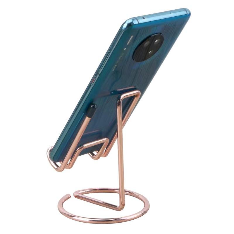 Universal Metal Desktop Phone & Tablet Stand for Live Broadcasting
