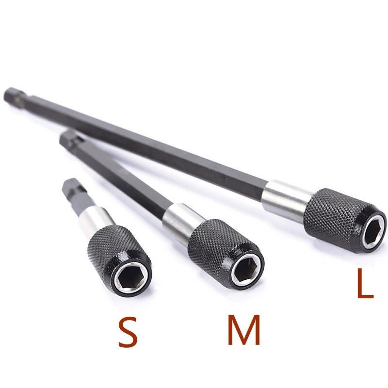 Buy 1/4 Hex Shank Quick Release Electric Drill Magnetic Screwdriver Bit ...