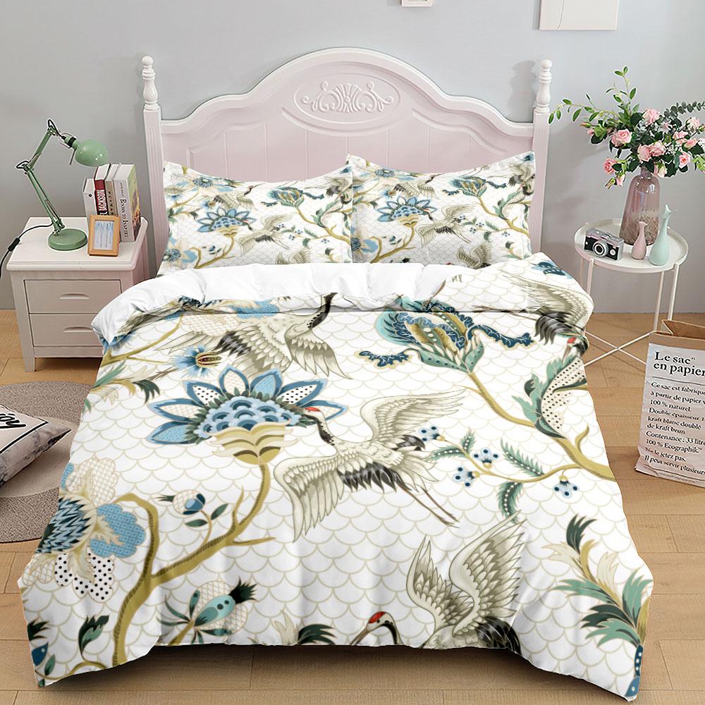 Ethnic Paisley Modern Bedding Set Small Single Twin Double Queen King Cal King Size Bed Linen Set