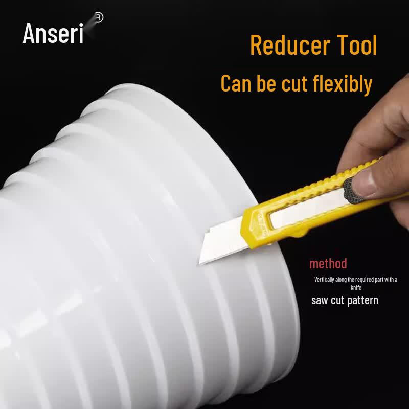 Ansairui Kitchen Range Hood Vent Pipe Reducer Adapter