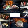 Non stick BBQ Grill Mat 40 *33cm Baking Reusable Mat  Cooking Grilling Sheet Heat Resistance Easily Cleaned Kitchen Tools
