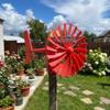 Waterproof Outdoor Wind Vane Decor 3D Printed Rotating Wind Wheel  Holiday Patio
