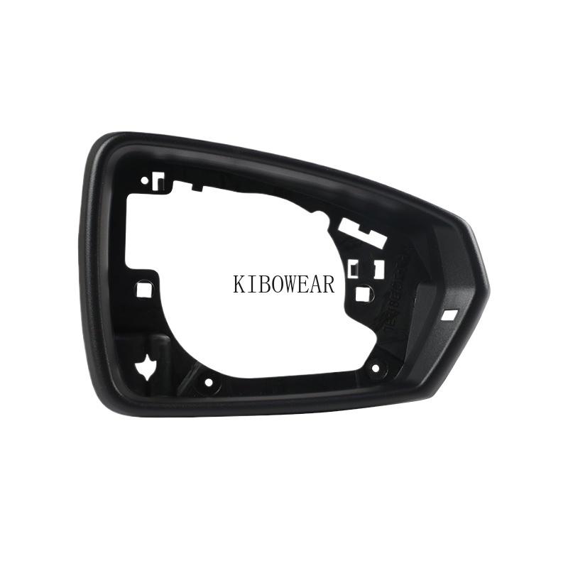 Side Mirror Glass Trim Cover Frame For VW Polo Mk6 VI AW1 BZ1 LHD 2018-2024 Rearview Auto Door Wing Plus Cap Holder Housing