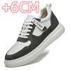 Fashion Outdoor Male Walking Shoes Genuine Leather Low Top Classic Male Shoes 2024 Fashion Men's Elevator Shoes All-match Mens Sneakers
