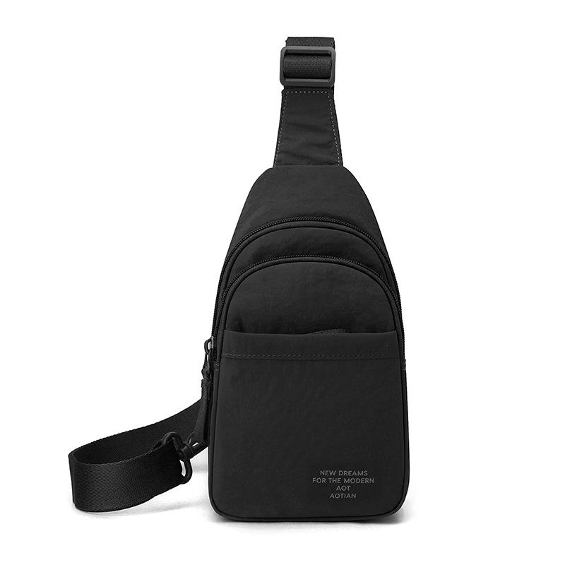 Unisex Chest Bag Commuter Shoulder Bag Multifunctional Crossbody Bag