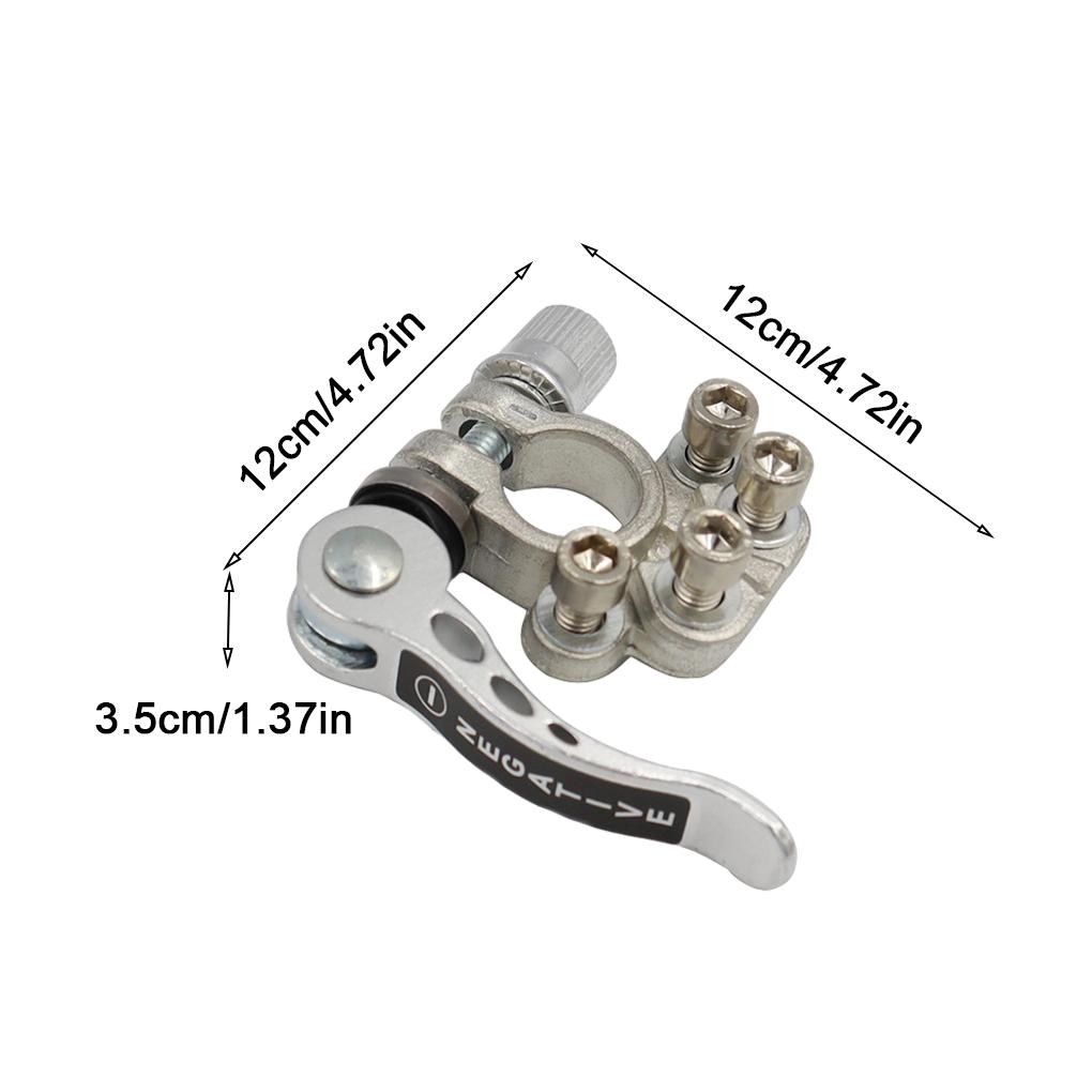 Car Cable Connector Battery Bornes Main Cable Post Clamp Terminal Tractor Truck Battery Terminal