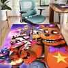 Five Nights at Freddy's Pattern Rug, Indoor/Outdoor Mat, for Picnic, Gameroom, Bedroom, Office, Living Room, Home Decor Carpet, Birthday Gift