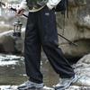 JEEP SPIRIT Men's Outdoor Multi-Pocket Straight-Leg Cargo Pants