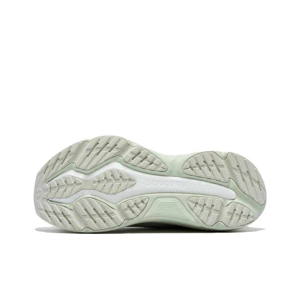 Saucony Hurricane 25 Comfortable Versatile Supportive Rebound Running Shoes Unisex Running Shoes Gray Green S31026-550