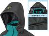 YSENTO Fleece Outdoor Jacket for and Warm and Removable Windproof and Brushed 01 XL Women's Jacket, Hiking, Skiing, More, Hood, Water-Repellent,