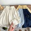 Kids Summer Thin Breathable Mosquito Proof Pants Boys Girls Loose Casual Cropped Trousers