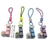 Rabbit Frog Bear Duck Stress Relief Keyring Cartoon Animal Fidget Bag Pendant  Student Bag Ornament