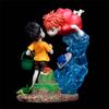 Ponyo On The Cliff Figure Ponyo Sou Sky Seagal Figure Pvc Statue Anime Action Figurine Model Doll Collection Toy Birthday Gift