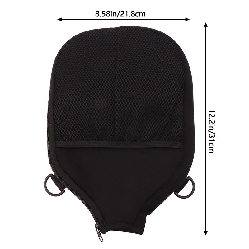 Pickleballs Racquet Bag Paddle Shoulder Bag Multifunctional Pickle Ball Durable Protective Racket Bag Sports Storage Accessories