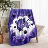 1pc Blanket Pokémon Characters Print Design, Lightweight Blanket for Sofa, Bed- Soft &Warm, Gift for All Seasons Like Christmas, Halloween