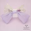 Embroidered Oversized Lace Bow Hairpin - Sweet Fairy Style