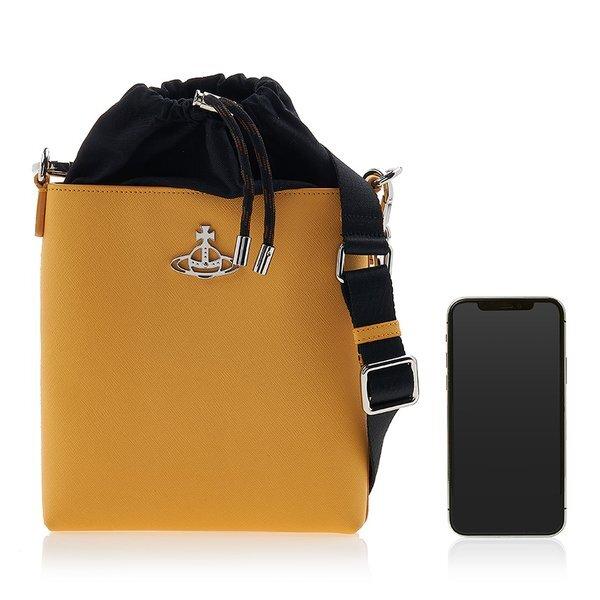 Vivienne Westwood Vivienne Westwood Saffiano Drawstring Crossbody Bag 52040037 L001n E401