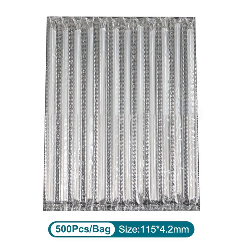 Disposable Drinking Straw Transparent Plastic Drinking Straw For Milk Smoothie Slushie Juice Bubble Tea Straw