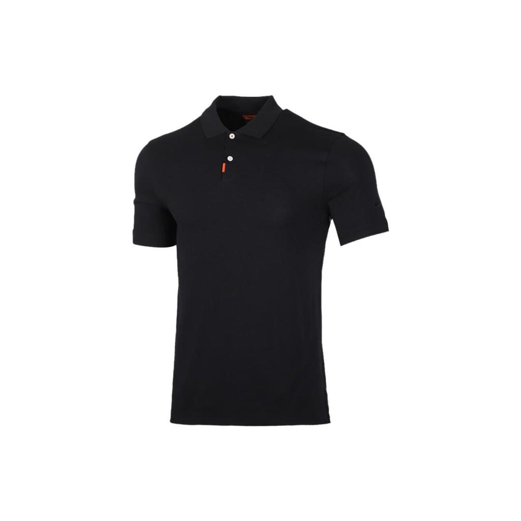 Nike Polo Shirts Men's Black Polo Collar Moderate Other BV0481-010