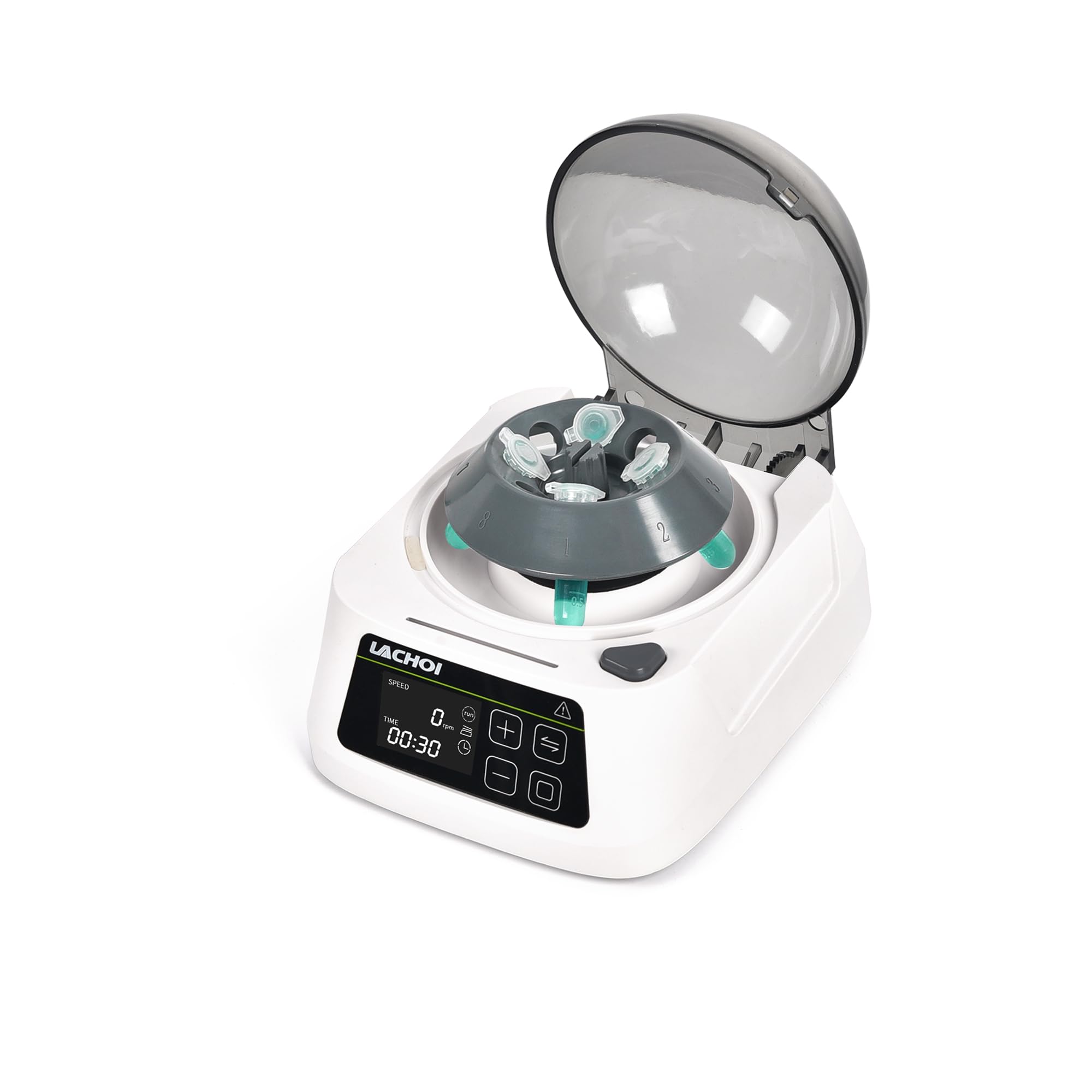 

LACHOI Variable Timing Test Tube PCR Types of 8 Places 16 Maximum Relative Centrifugal Force 5600 x For High Speed Beauty Sample Centrifuge